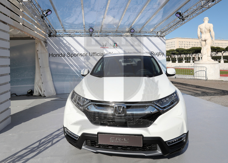 Roma, stadio Olimpico 08/02/2019, conferenza stampa per la firma dell’accordo di sponsorizzazione fra Honda Italia e Fir, e consegna vetture ufficiali, Foto Daniele Resini/Fotosportit