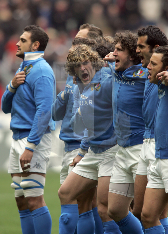Sei Nazioni 2006, Parigi, Stade de France 25/02/2006, Azzurri all\
