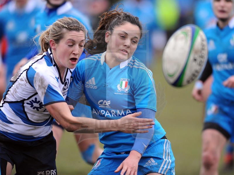 Sei Nazioni Donne, Mayfield, Dundee 10/02/2013, Scozia v Italia, Maria Grazia Cioffi.