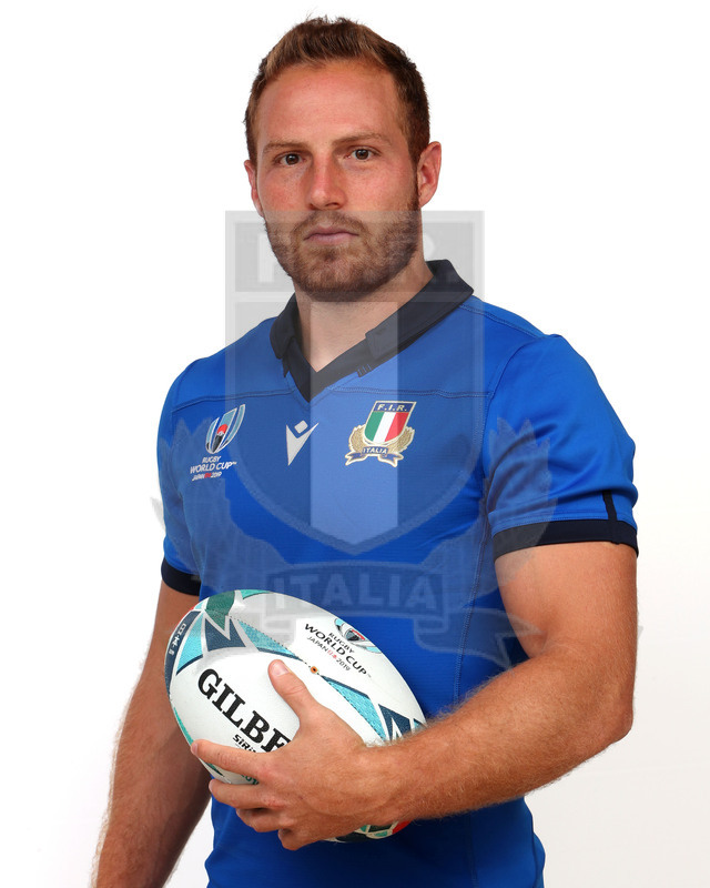Rugby World Cup 2019, Pergine (Valsugana) 12/07/2019, raduno della Nazionale maggiore, profili individuali di atleti e staff, Giulio Bisegni, Centro/Ala, Zebre Rugby Club, 11 cap.