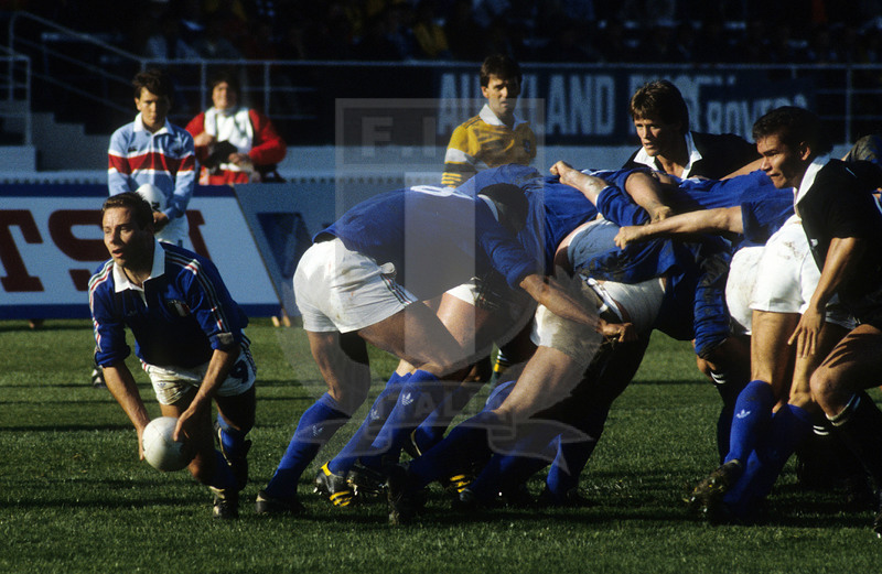 Rugby World Cup 1987, Pool 3, Auckland, Eden Park 22/05/1987, Nuova Zelanda v Italia, Foto Daniele Resini/Fotosportit