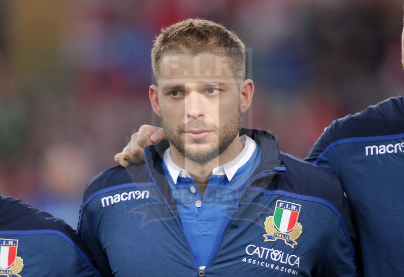Guinness Sei Nazioni 2016, Round 2, Roma, Stadio Olimpico, 9/02/2019, Italia v Galles. Marco Barbini. Foto Roberto Bregani/Fotosportit