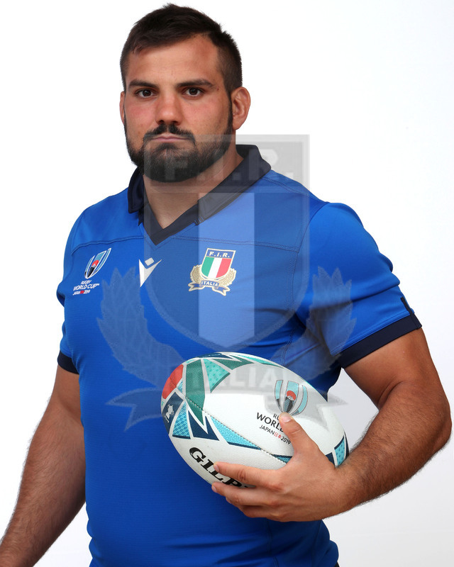 Rugby World Cup 2019, Pergine (Valsugana) 12/07/2019, raduno della Nazionale maggiore, profili individuali di atleti e staff, Nicola Quaglio, Pilone, Benetton Rugby, 9 cap.