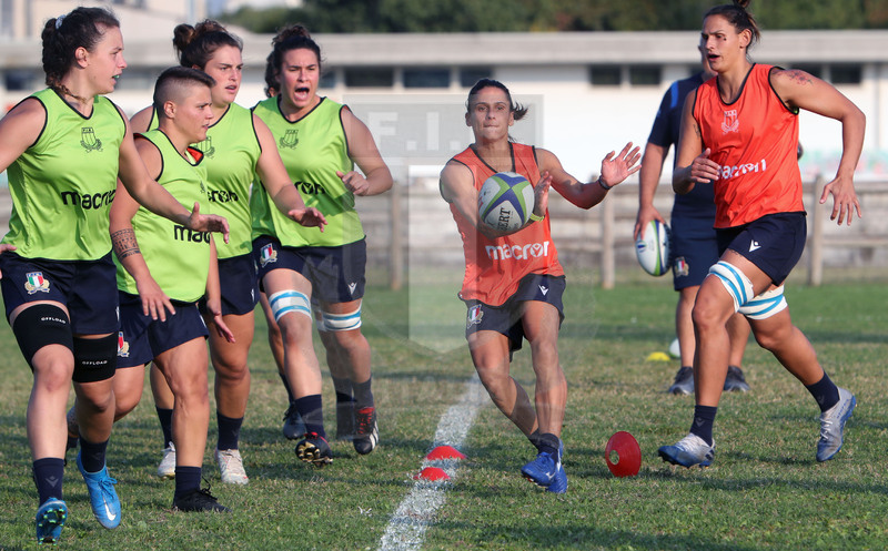 Rugby World Cup 2021, Qualificazioni, Parma, Cittadella del Rugby, raduno della Nazionale Donne, sessione di allenamento,