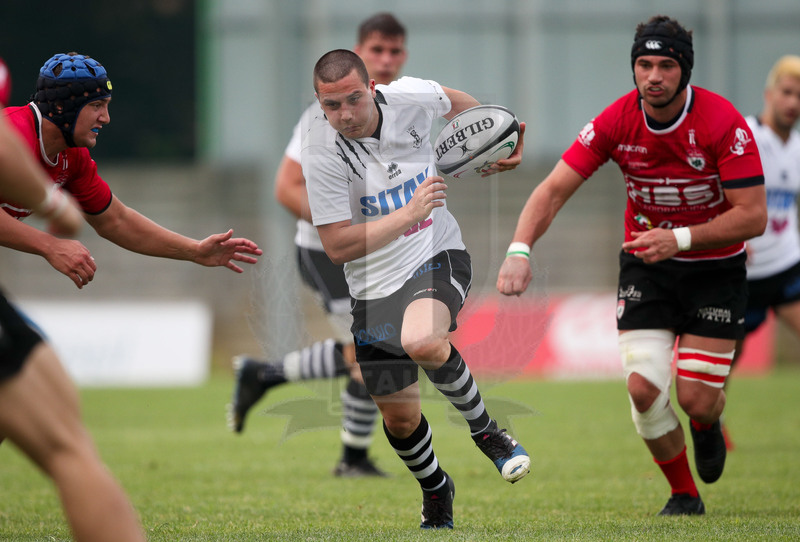 Rugby, Finale Serie A, Piacenza, Stadio Beltrametti, 9/06/2019, SITAV Lyons Piacenza v HSB Rugby Colorno. Federico Efori in azione. Foto Roberto Bregani/Fotosportit.