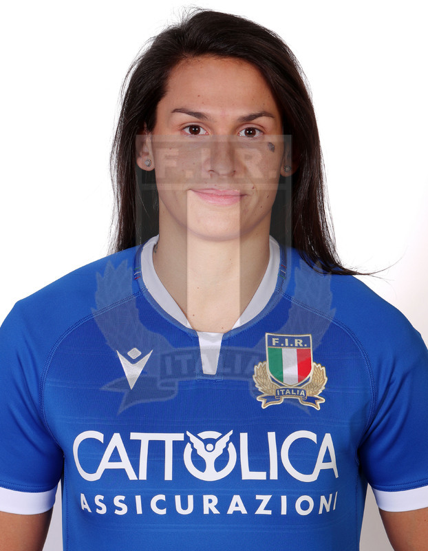 Sei Nazioni 2021, Parma, Cittadella del Rugby 28/12/2020, raduno della Nazionale Donne, profili di giocatrici e staff, Giordana DUCA, Valsugana Rugby Padova.