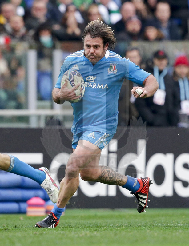 RBS 6 Nazioni 2013, Roma, Stadio Olimpico, 16-03-2013, Italia v Irlanda. Andrea Lo Cicero