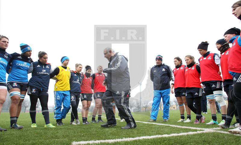 Rbs Sei Nazioni 2017, Parma 30/01/2017, raduno della Nazionale Donne, l\