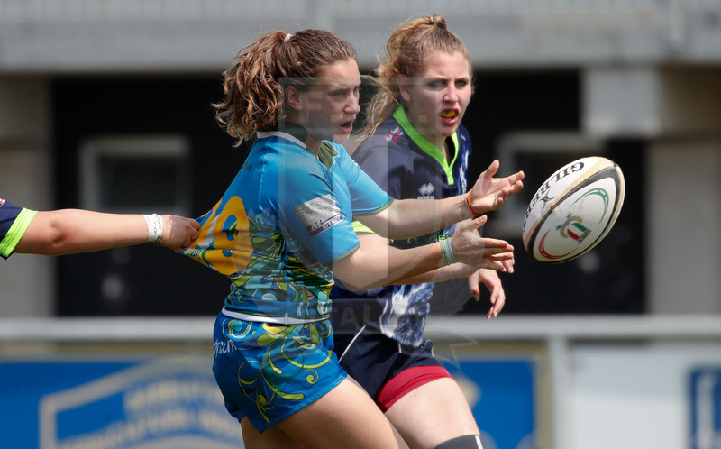 Finali Trofeo Interregionale U16 e Coppa Italia Femminile Seniores Femminile "Trofeo Rebecca Braglia", Calvisano (BS), Pata Stadium, 2-3 Giugno 2018. Un momento durante le fasi di qualificazione alle Finali della Coppa Italia Seniores Femminile e del Trofeo Interregionale Underr 16. Foto: Roberto Bregani @ fotosportit