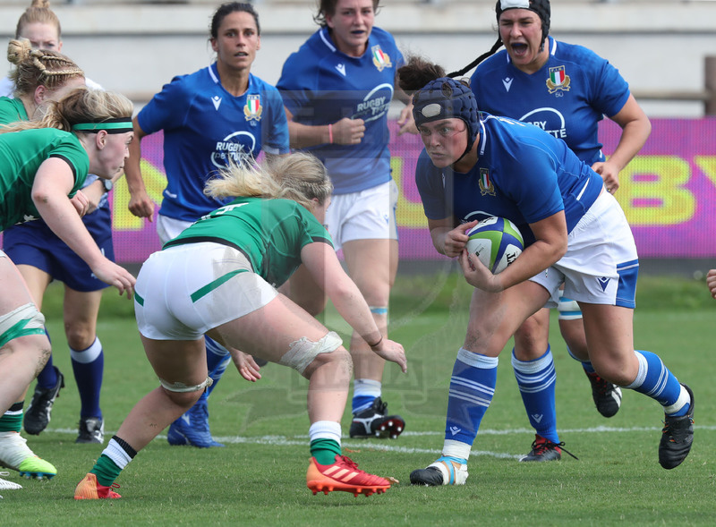 Rugby World Cup 2021 Women, Qualifier, Parma, stadio Lanfranchi 19/09/2021, Italia Donne v Irlanda Donne, Foto Daniele Resini/Fotosportit
