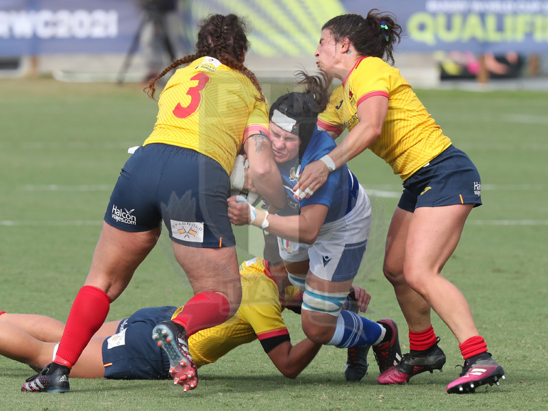 Rugby World Cup 2021 Women, Qualifier, Parma, stadio Lanfranchi 25/09/2021, Italia Donne v Spagna Donne.Foto Daniele Resini/Fotosportit