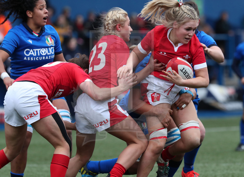Guinness Sei Nazioni Donne 2020, Cardiff, Arms Park 02/02/2020 Galles Donne v Italia Donne,