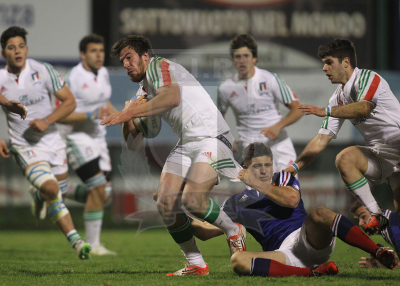 RBS Sei Nazioni 2015, San Donà di Piave, stadio Pacifici 13/03/2015, Italia U20 v Francia U20, un\