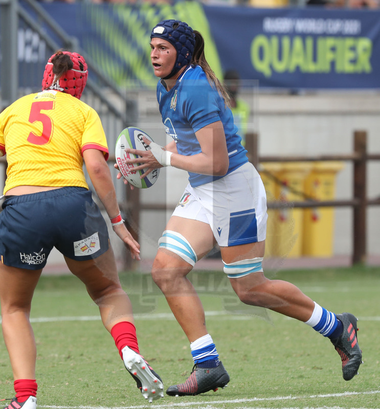 Rugby World Cup 2021 Women, Qualifier, Parma, stadio Lanfranchi 25/09/2021, Italia Donne v Spagna Donne, Giordana Duca. Foto Daniele Resini/Fotosportit