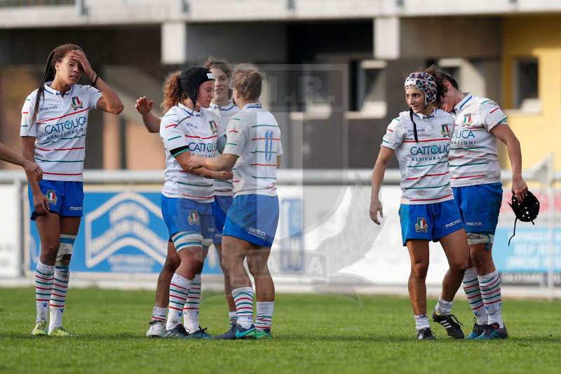 Test Match Donne Novembre 2018, Calvisano (BS), Pata Stadium, 4-11-2018, Italia Femminile v Scozia Femminile. Foto: Roberto Bregani/Fotosportit