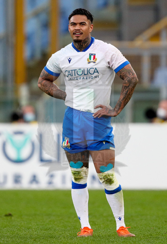 Guinness VI Nazioni 2021, Roma, Stadio Olimpico, 6/02/2021, Italia v Francia. Montanna Ioane. Foto Roberto Bregani/Fotosportit