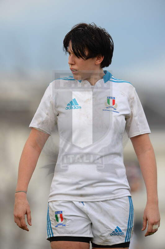 Sei Nazioni Donne 2014, Santa Maria Capua Vetere, stadio Francesco Casino, 23-02-2014, Italia Donne v Scozia Donne. Alessia Pantarotto, foto: Massimiliano Pratelli