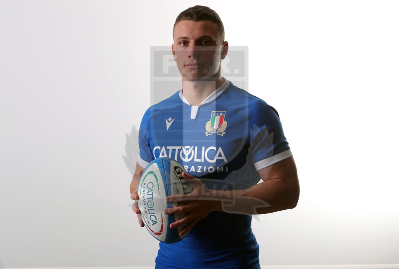 Guinness Sei Nazioni 2021, Roma, Centro Coni Giulio Onesti 29/01/2021, raduno della Nazionale maggiore, ritratti e nuovi profili di atleti e staff, Paolo Garbisi.