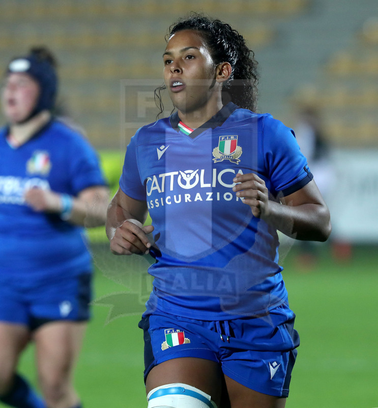 Guinness Sei Nazioni Donne 2020, Round 5, Parma, Cittadella del Rugby 01/11/2020, Italia Donne v Inghilterra Donne, Giada Franco. Foto Daniele Resini/Fotosportit