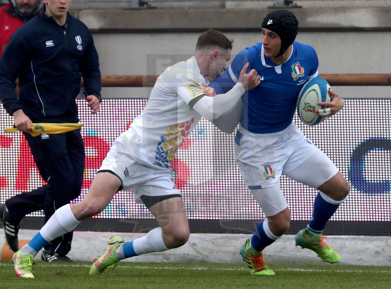 Test match, Parma, stadio Lanfranchi 18/12/2021, Italia Emergenti v Romania, Simone Gesi. Foto Daniele Resinii/Fotosportit