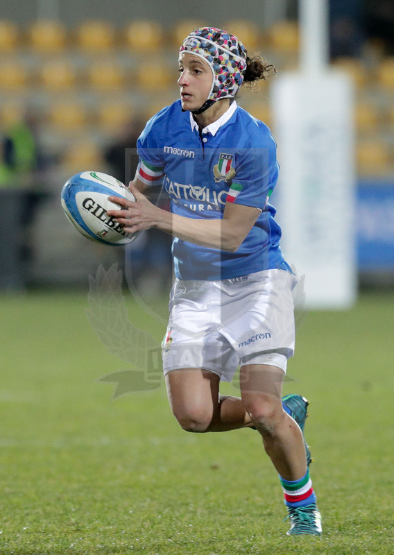 Guinness Sei Nazioni 2019 Donne, Round 3, Parma, Stadio Lanfranchi, 23/02/2019, Italia Donne v Irlanda Donne. Michela Sillari. Foto Roberto Bregani/Fotosportit