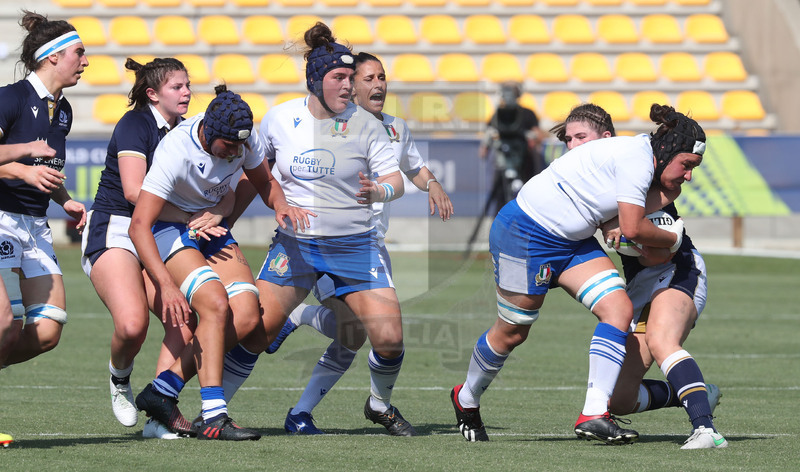 Rugby World Cup 2021 Women, Qualifier, Parma, stadio Lanfranchi 13/09/2021, Italia Donne v Scozia Donne, Daniele Resini/Fotosportit