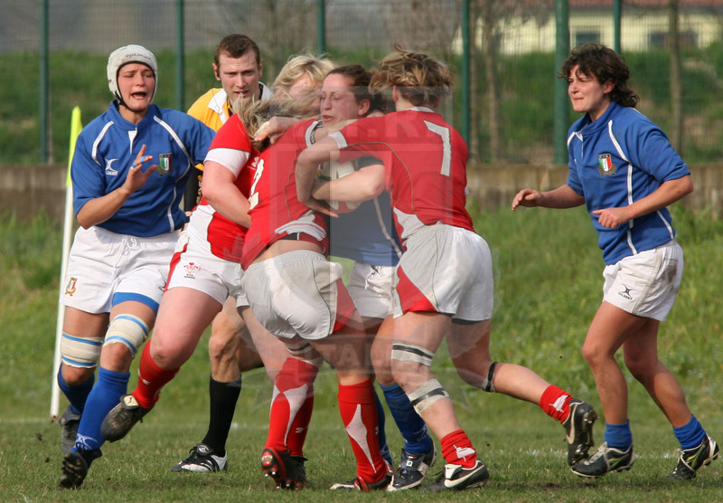 Sei Nazioni Donne 2009, Mira (VE) 15/03/2009, Italia Donne v Galles Donne, Foto Daniele Resini/Fotosportit
