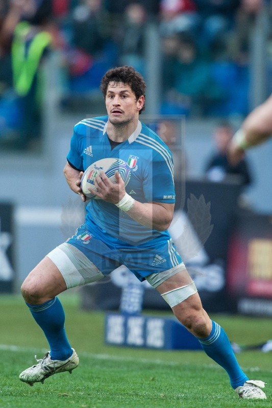 Sei Nazioni 2013, Roma, stadio Olimpico, 16/03/2013, Italia v Irlanda, Alessandro Zanni.