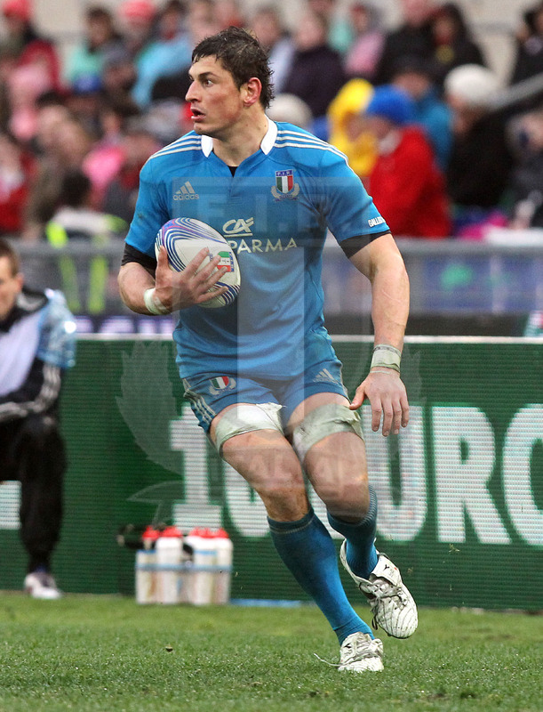 Sei Nazioni 2013, Roma, stadio Olimpico 23/02/2013, Italia v Galles, Alessandro Zanni.