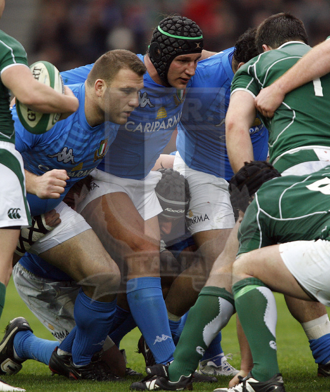 Rbs Sei Nazioni 2008, Dublino, Croke Park 02/02/2008, Irlanda v Italia, Foto Daniele Resini/Fotosportit