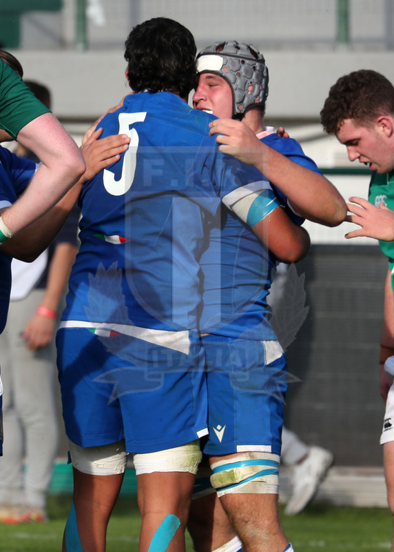 Test match U18, Trviso, stadio di Monigo, Italia U18 v Irlanda U18,
