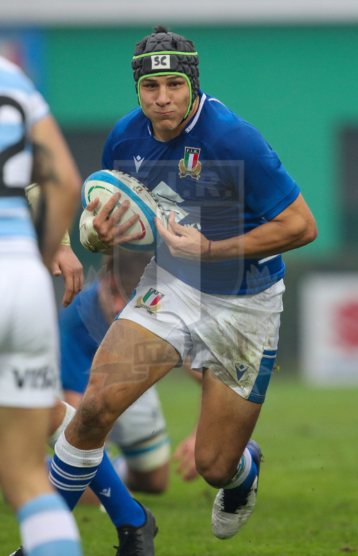 Autumn Nations Series 2021, Treviso, Stadio di Monigo, 13-11-2021, Italia vs Argentina. Juan Ignacio Brex. Foto: Roberto Bregani/Fotosportit