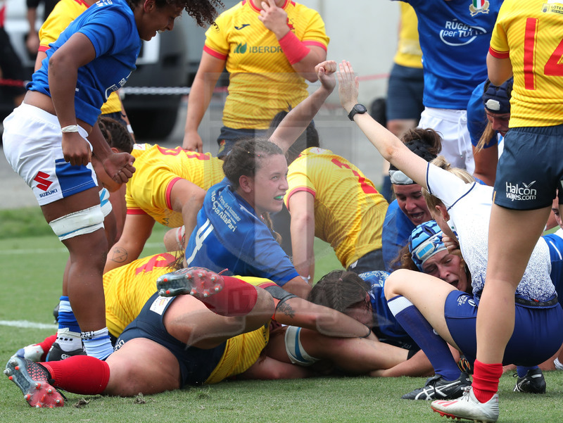 Rugby World Cup 2021 Women, Qualifier, Parma, stadio Lanfranchi 25/09/2021, Italia Donne v Spagna Donne.Foto Daniele Resini/Fotosportit