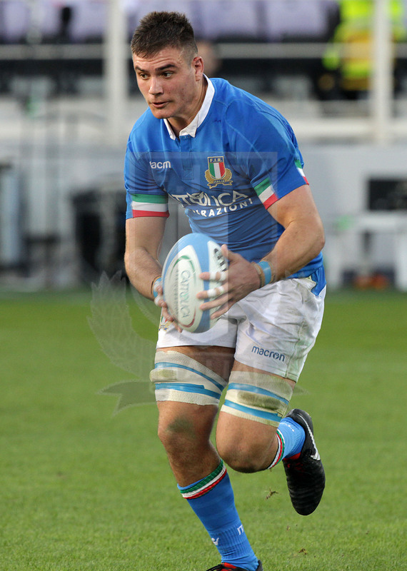 Cattolica Test Match 2018, Firenze, stadio Artemio Franchi 10/11/2018, Italia v Gorgia, Jake Polledri. Foto Daniele Resini/Fotosportit