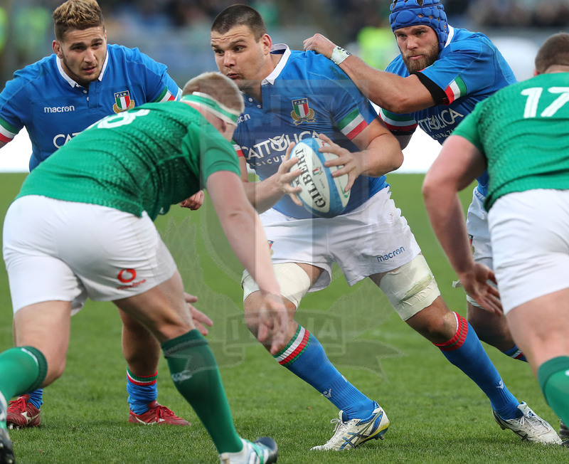 Guinness Sei Nazioni 2019, Round 3, Roma, stadio Olimpico 24/02/2019, Italia v Irlanda,