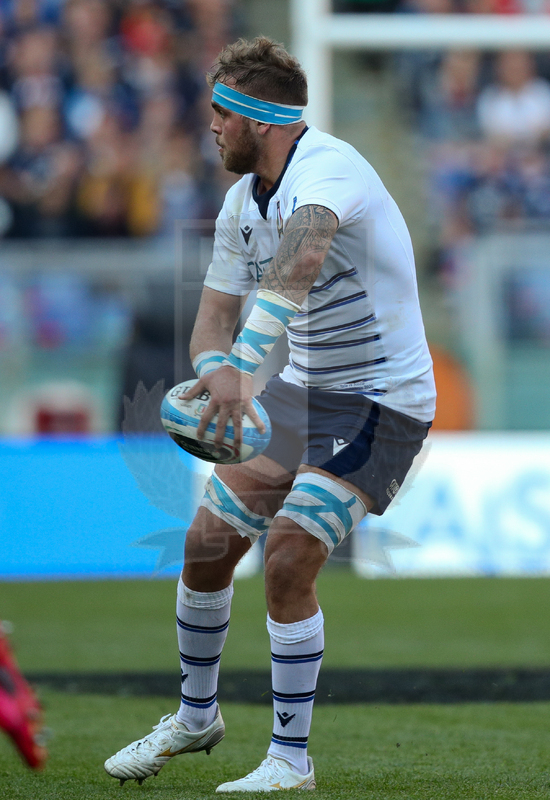 Guinness Sei Nazioni 2020, Round 3, Roma, Stadio Olimpico, 22/02/2020, Italia v Scozia. Niccolò Cannone. Foto Roberto Bregani/Fotosportit