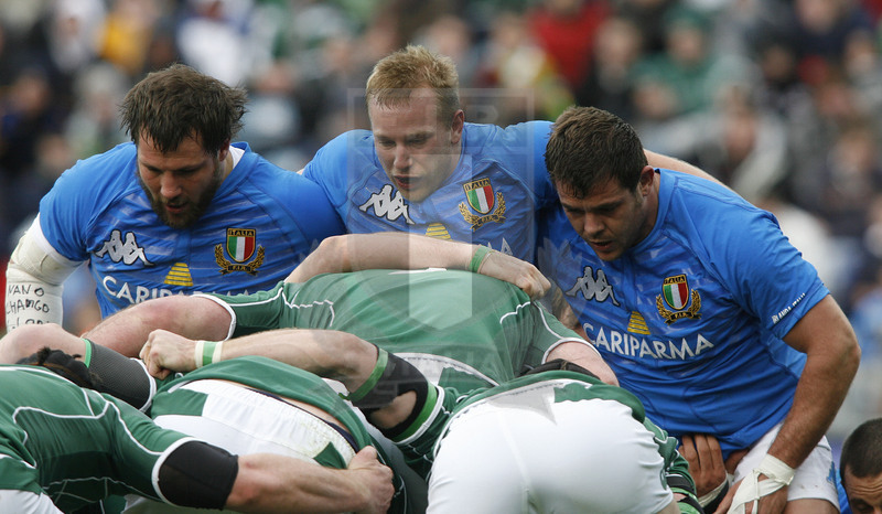 Rbs Sei Nazioni 2008, Dublino, Croke Park 02/02/2008, Irlanda v Italia, Foto Daniele Resini/Fotosportit