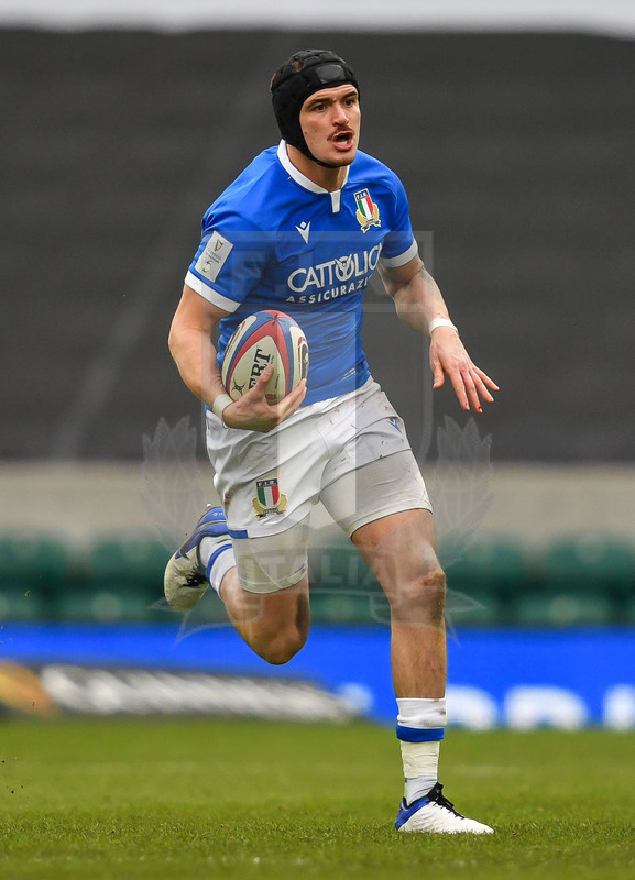 Guinness Sei Nazioni 2021, Round 2, Londra, Twickenham 13/02/2021, Inghilterra v Italia, Carlo Canna. Foto Graig Thomas/Fotosportit