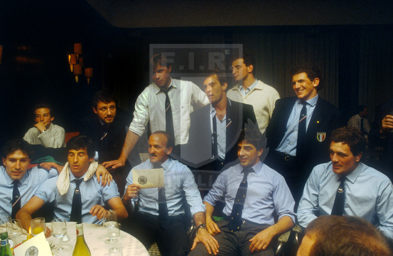 Selezioni Nazionali 1988, Roma, stadio Flaminio 15/03/1988, XV del Presidente v All Stars.