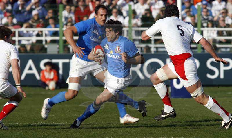 Rbs Sei Nazioni 2008, Roma, stadio Flaminio 10/02/2008, Italia v Inghilterra,