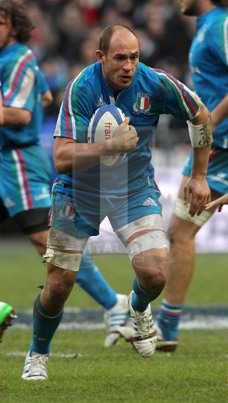 Rbs 6 Nazioni 2014, round 2, Parigi, Stade de France 09/02/2014, Francia v Italia, Sergio Parisse. Foto Daniele Resini/Fotosportit