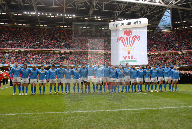 Rbs Sei Nazioni 2008, Cardiff, Millennium Stadium 23/02/2008, Galles v Italia, Foto Francesca Battilani