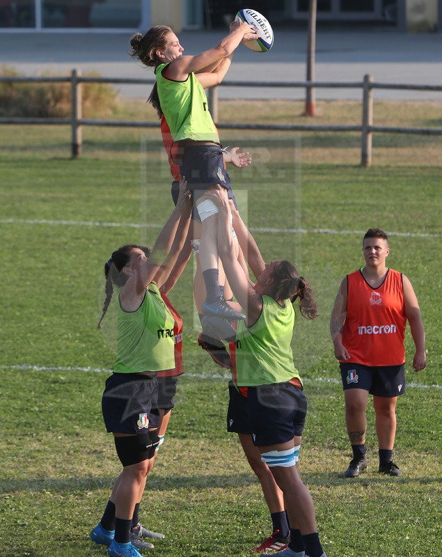 Rugby World Cup 2021, Qualificazioni, Parma, Cittadella del Rugby, raduno della Nazionale Donne, sessione di allenamento,