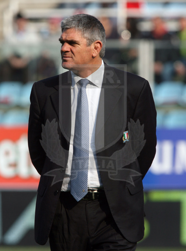Rbs Sei Nazioni 2011, Roma, stadio Flaminio 26/02/2011, Italia v Galles, Nick Mallett, l\