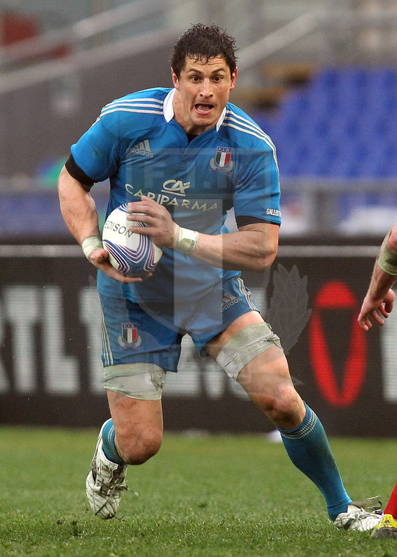 Sei Nazioni 2013, Roma, stadio Olimpico 23/02/2013, Italia v Galles, Alessandro Zanni.