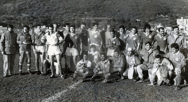 Tour della Nazionale maschile in Argentina 1989, Salta, 19/06/1989, Italia v Provincias Argentinas, la spedizione azzurra.