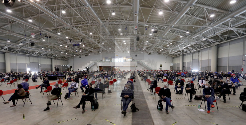 Assemblea generale ordinaria elettiva Fir, Roma, Nuova Fiera di Roma 13/03/2021. Foto Daniele Resini/Fotosportit