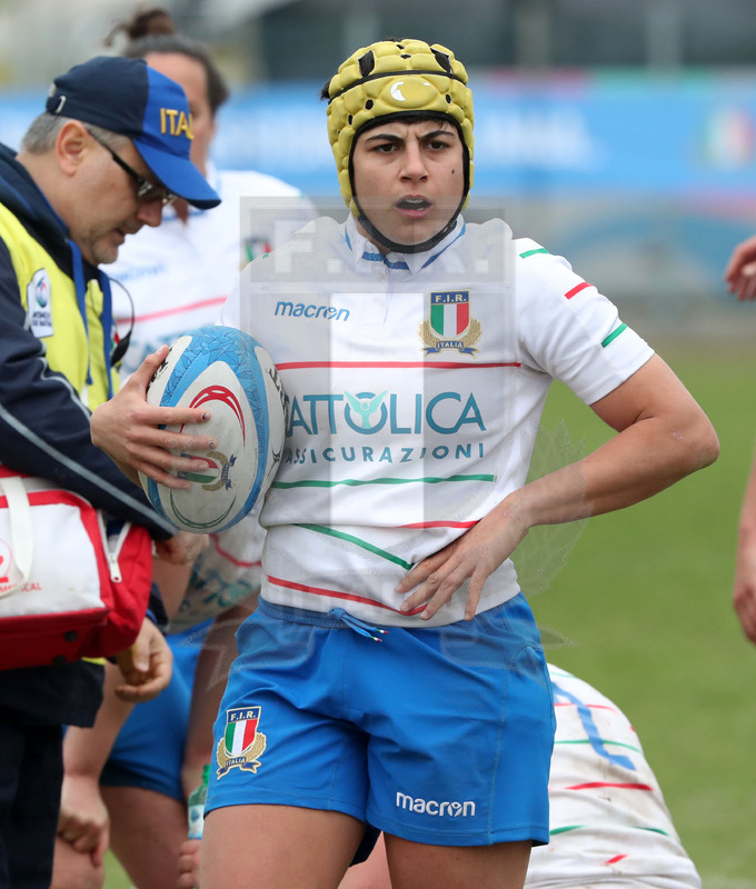 Guinness Sei Nazioni 2019 Donne, Padova, stadio Plebiscito 17/03/2017, Italia Donne v Francia Donne, Beatrice Rigoni. Foto Daniele Resini/Fotosportit
