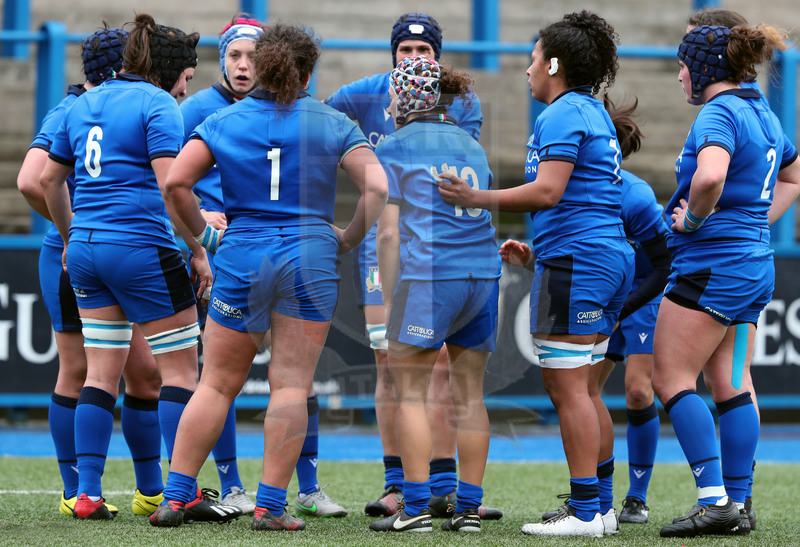Guinness Sei Nazioni Donne 2020, Cardiff, Arms Park 02/02/2020 Galles Donne v Italia Donne, le Azzurre a consulto. Foto Daniele Resini/Fotosportit