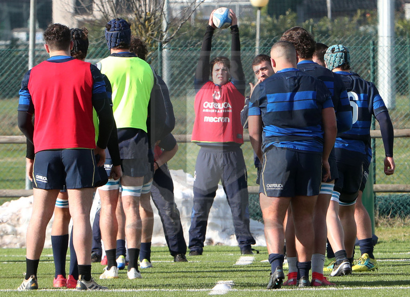 Sei Nazioni 2021, Parma, Cittadella del Rugby 12/01/2021, raduno della Nazionale U20, sessione di allenamento,